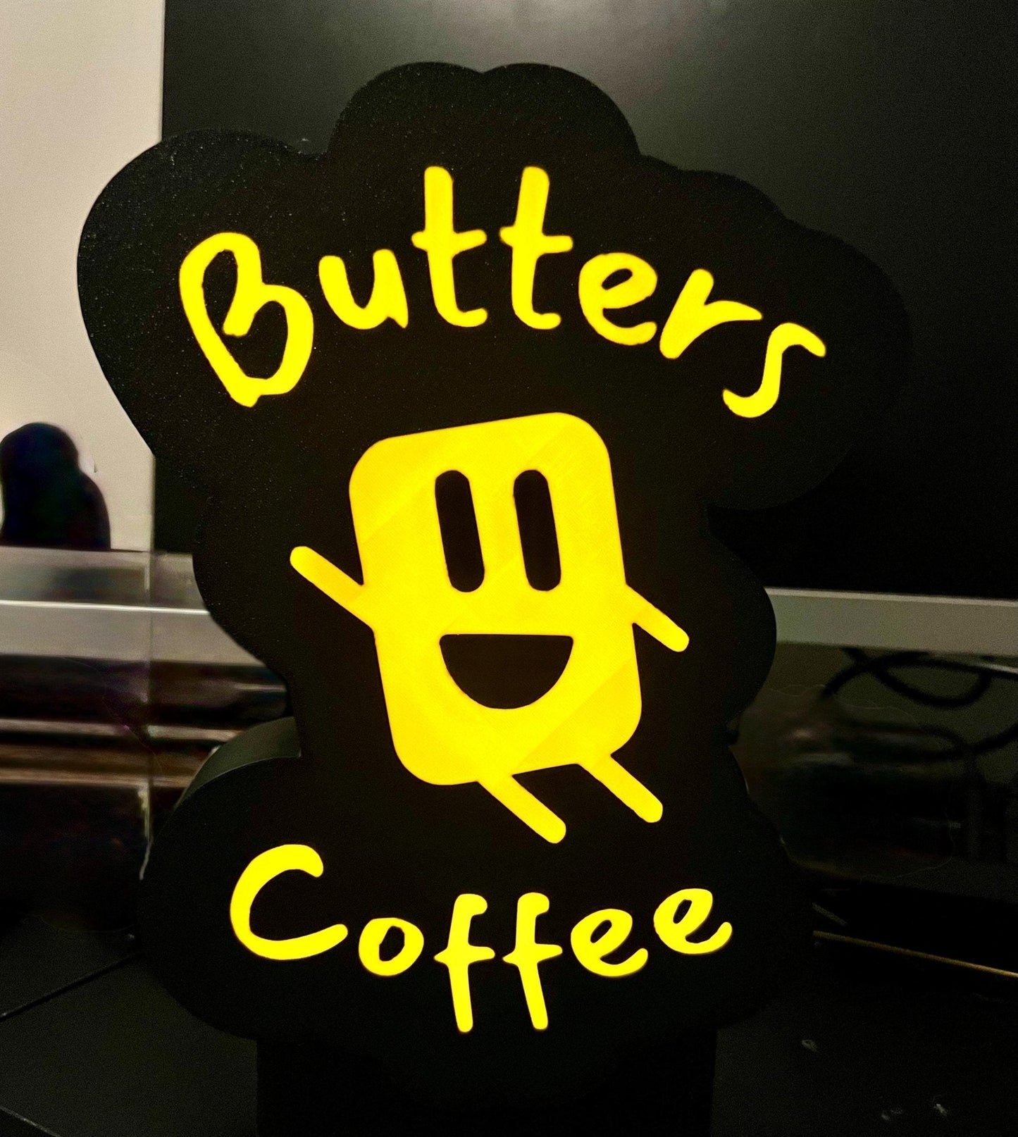 Custom Logo LED Light Box: 3D Printed USB Powered Sign - ZS3DPrintZ