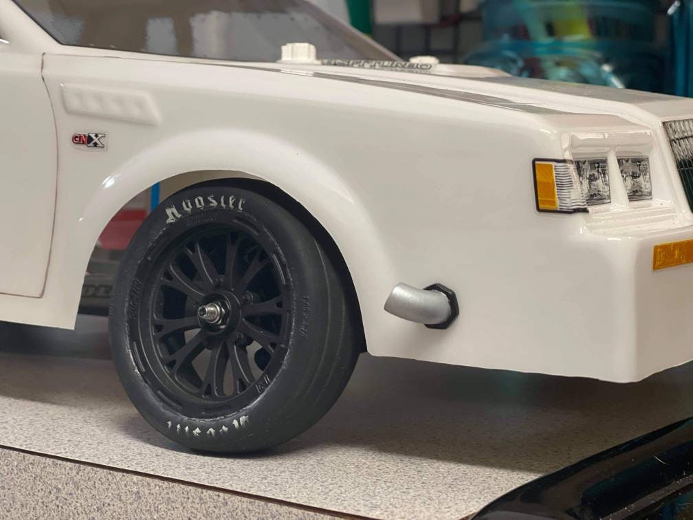 RC Car 1/10 Scale Bullhorn Exhaust - Drag Car, Street Eliminator, No Prep - ZS3DPrintZ