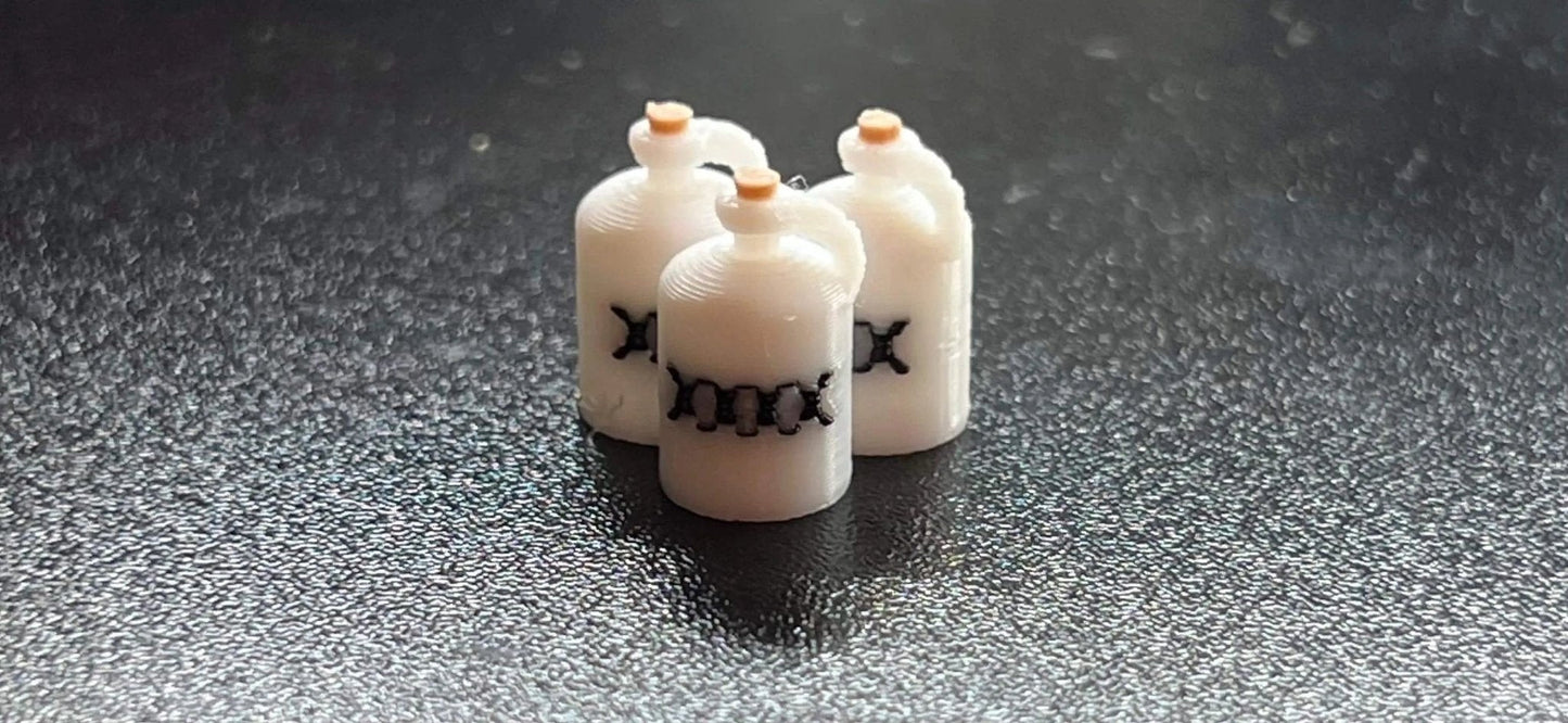1/24 Scale Moonshine Still: 3D Printed Diorama Accessory with Jugs - ZS3DPrintZ