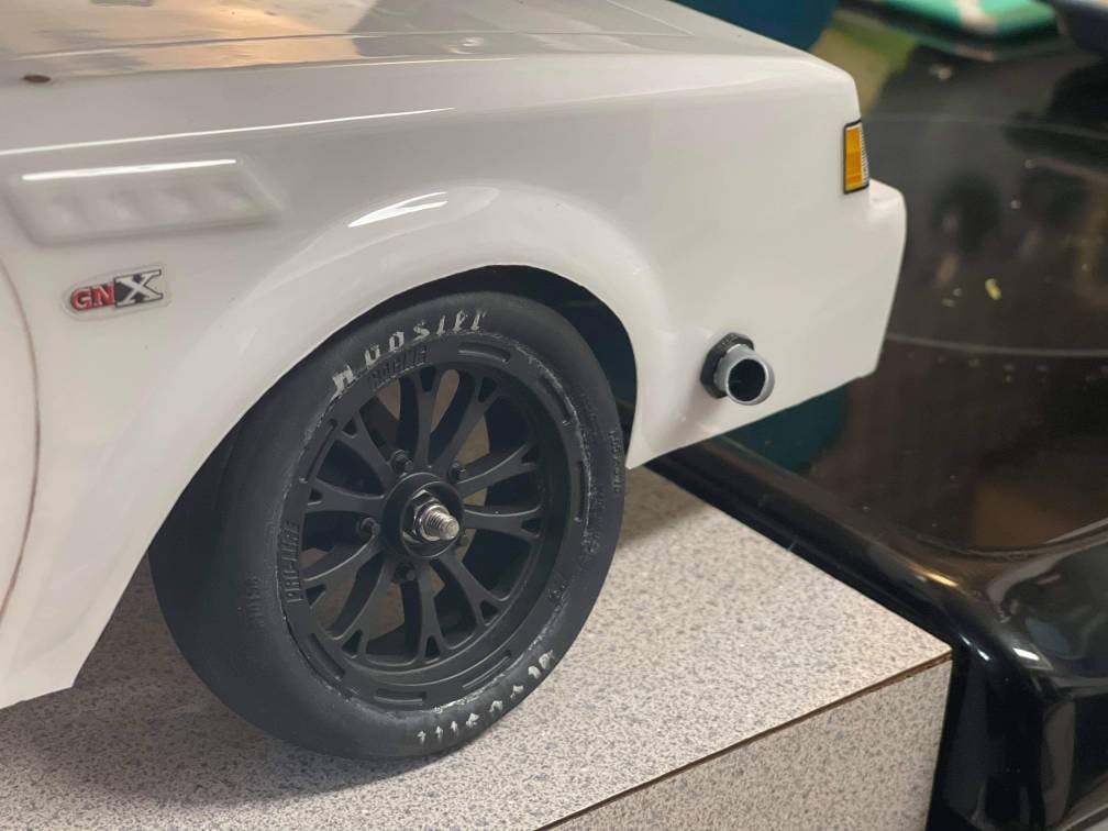 RC Car 1/10 Scale Bullhorn Exhaust - Drag Car, Street Eliminator, No Prep - ZS3DPrintZ