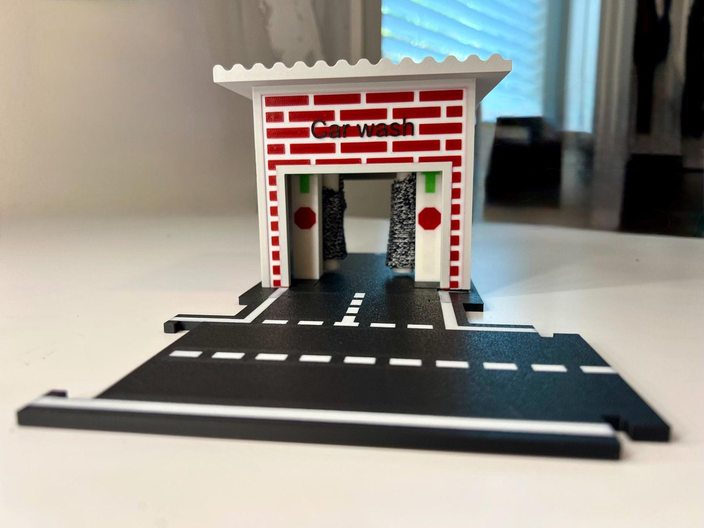 1/64 Scale Car Wash Diorama: 3D Printed Diecast Display - ZS3DPrintZ