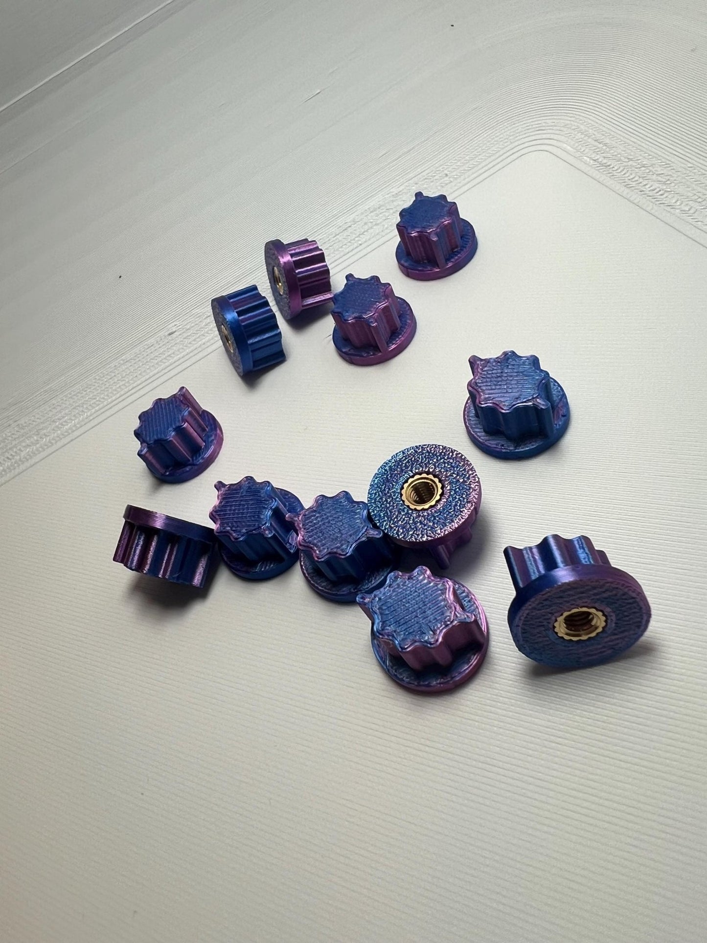 RC Body Mount Thumbscrews: No more Body Clips!! 3D Printed (12 Pack, USA Made) - ZS3DPrintZ
