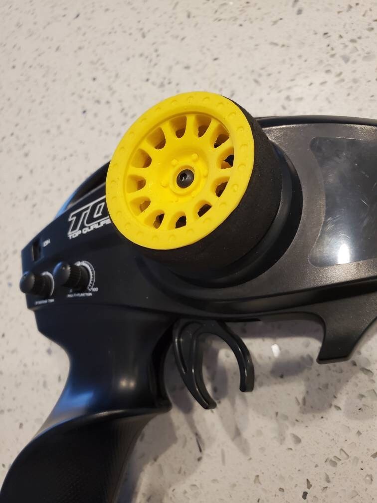 Traxxas TQI Transmitter Wheel: Method Style RC Car Controller - ZS3DPrintZ