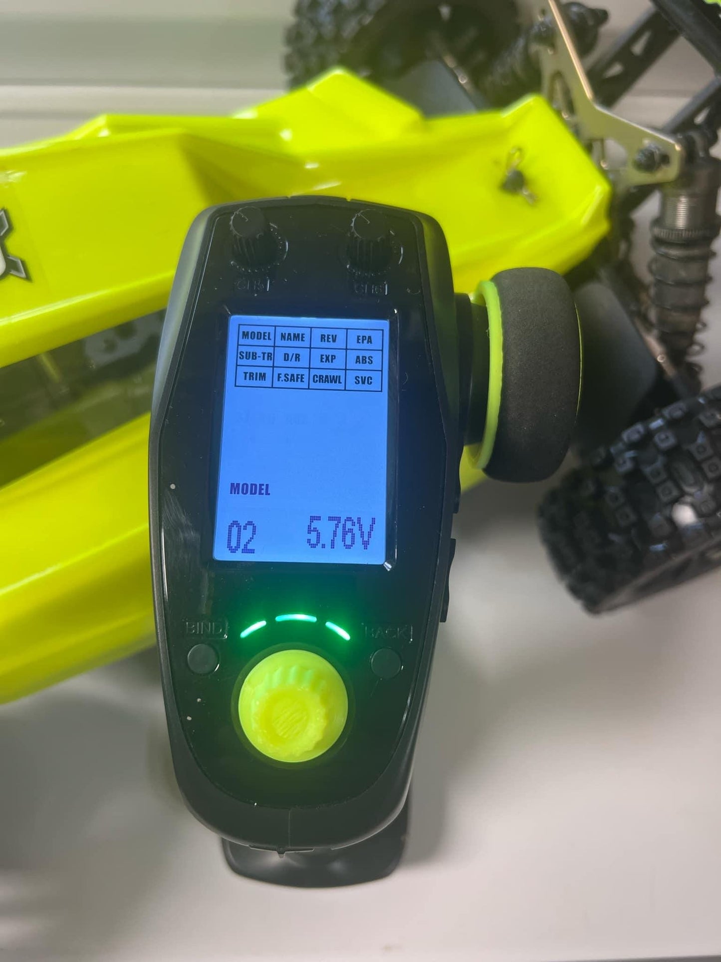 Flysky FS GT5 Transmitter Menu Knob and Baja Style Wheel - ZS3DPrintZ