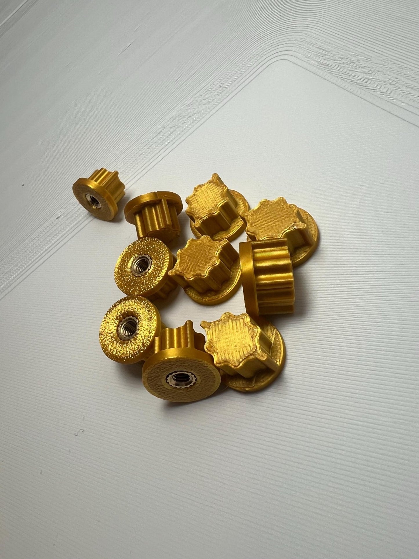 RC Body Mount Thumbscrews: No more Body Clips!! 3D Printed (12 Pack, USA Made) - ZS3DPrintZ