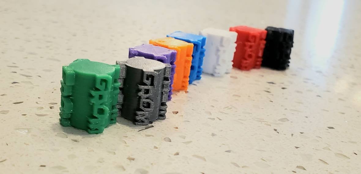 3D Printed Honda Grom Valve Stem Caps - Custom Colors (Pair) - ZS3DPrintZ