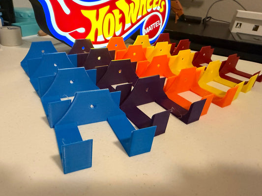 1/64 Scale Hot Wheels Monster Truck 3D Printed Wall Mount - ZS3DPrintZ