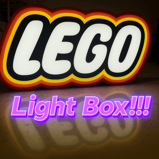 Lego Light Box with USB powered dimmable LED lights - ZS3DPrintZ