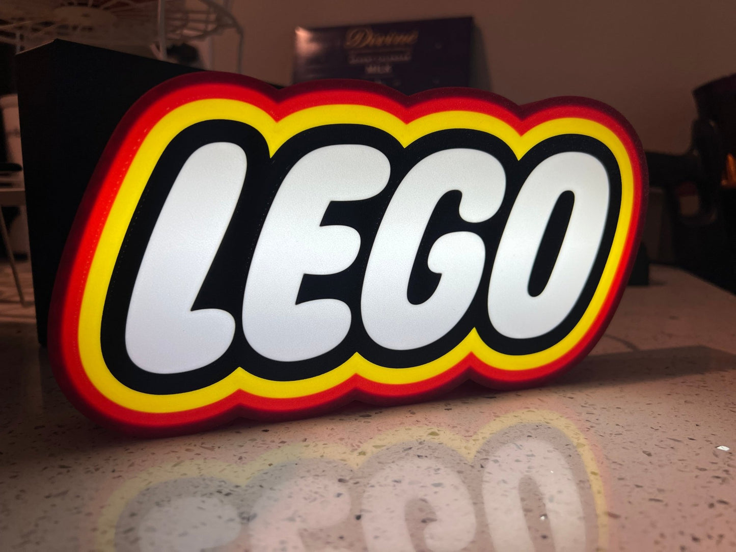 Lego Light Box with USB powered dimmable LED lights - ZS3DPrintZ