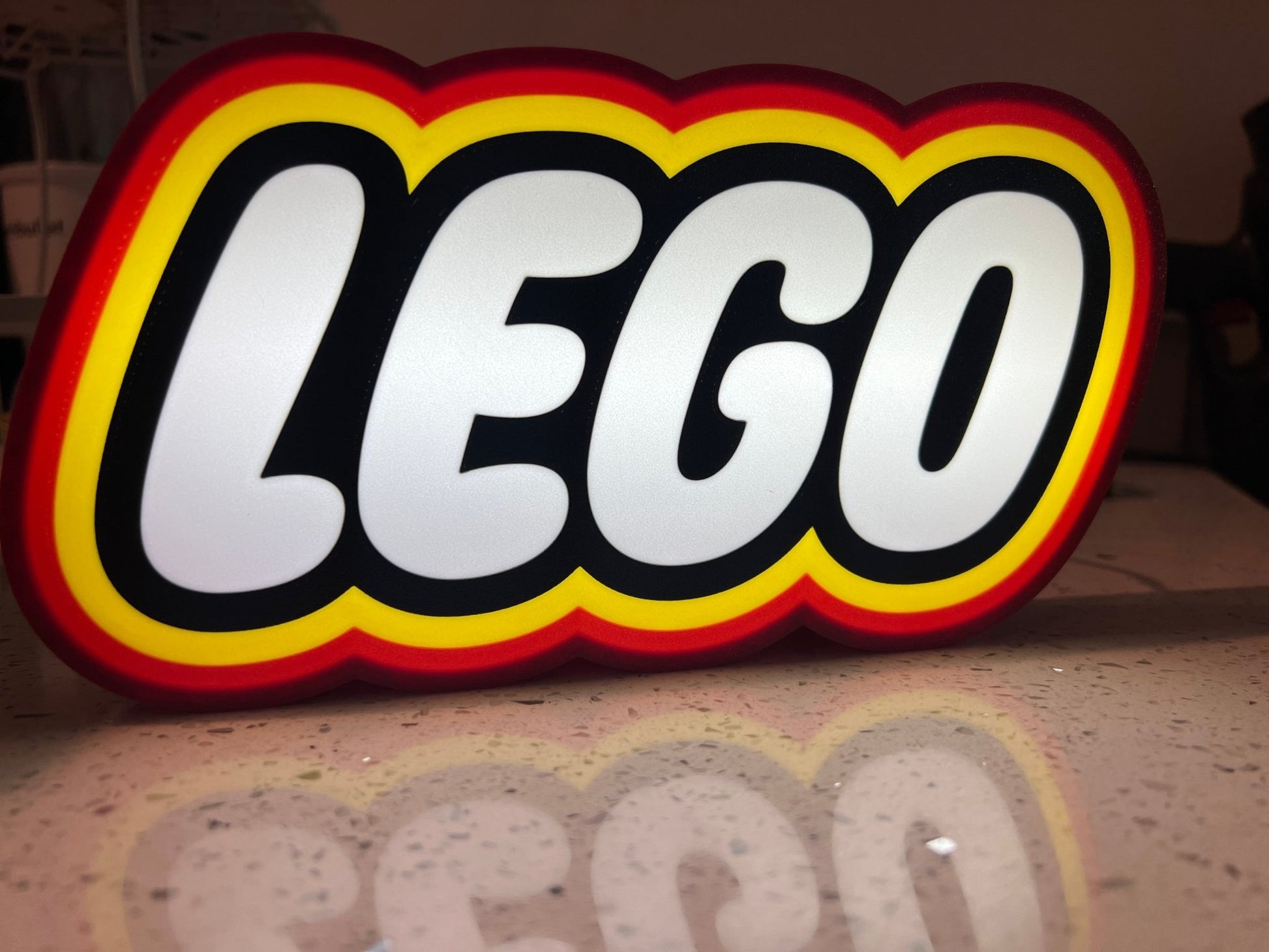Lego Light Box with USB powered dimmable LED lights - ZS3DPrintZ