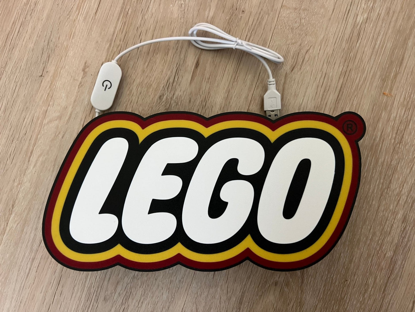 Lego Light Box with USB powered dimmable LED lights - ZS3DPrintZ