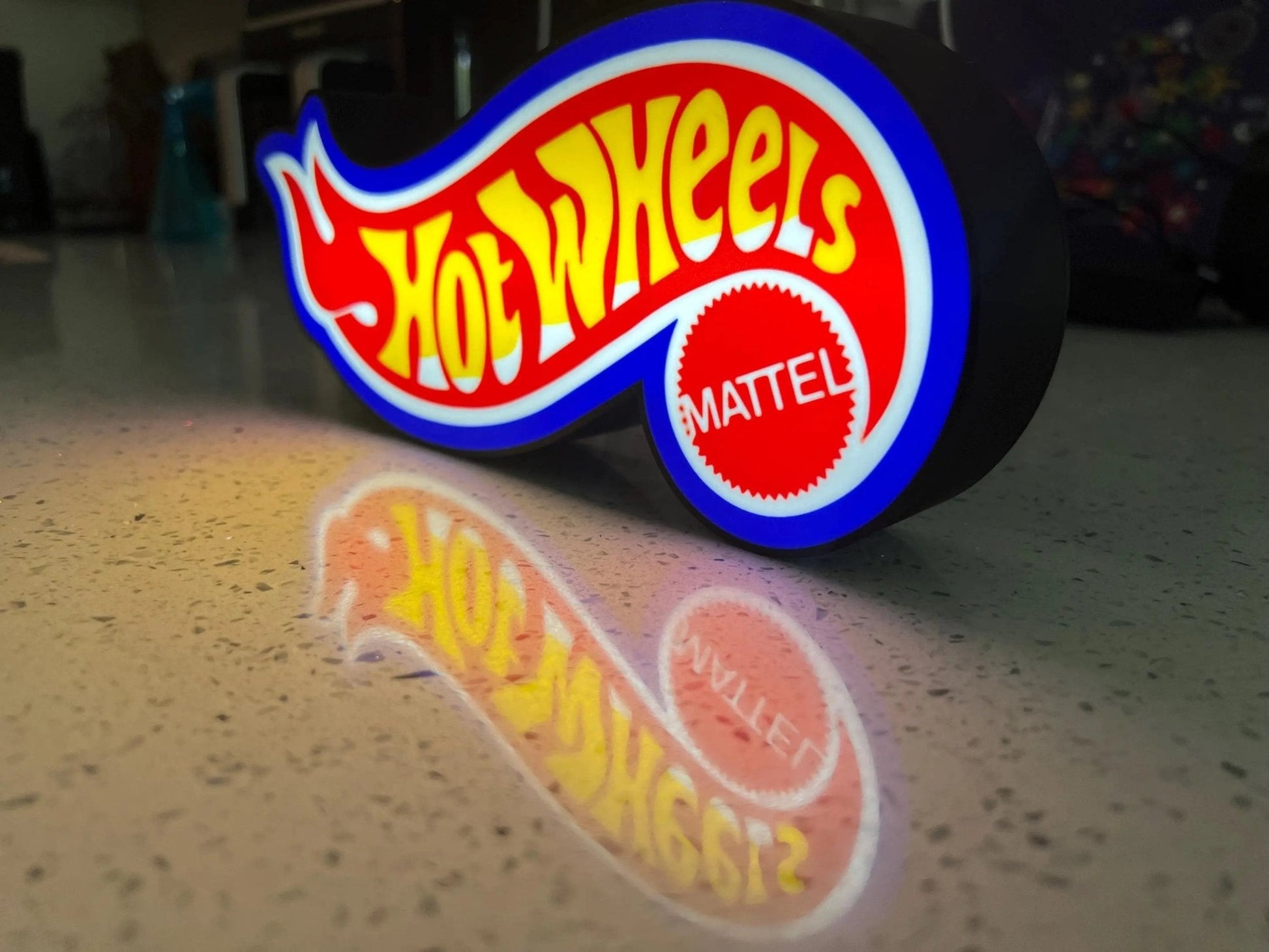 Hot Wheels LED Light Box: 3D Printed Dimmable Display - ZS3DPrintZ