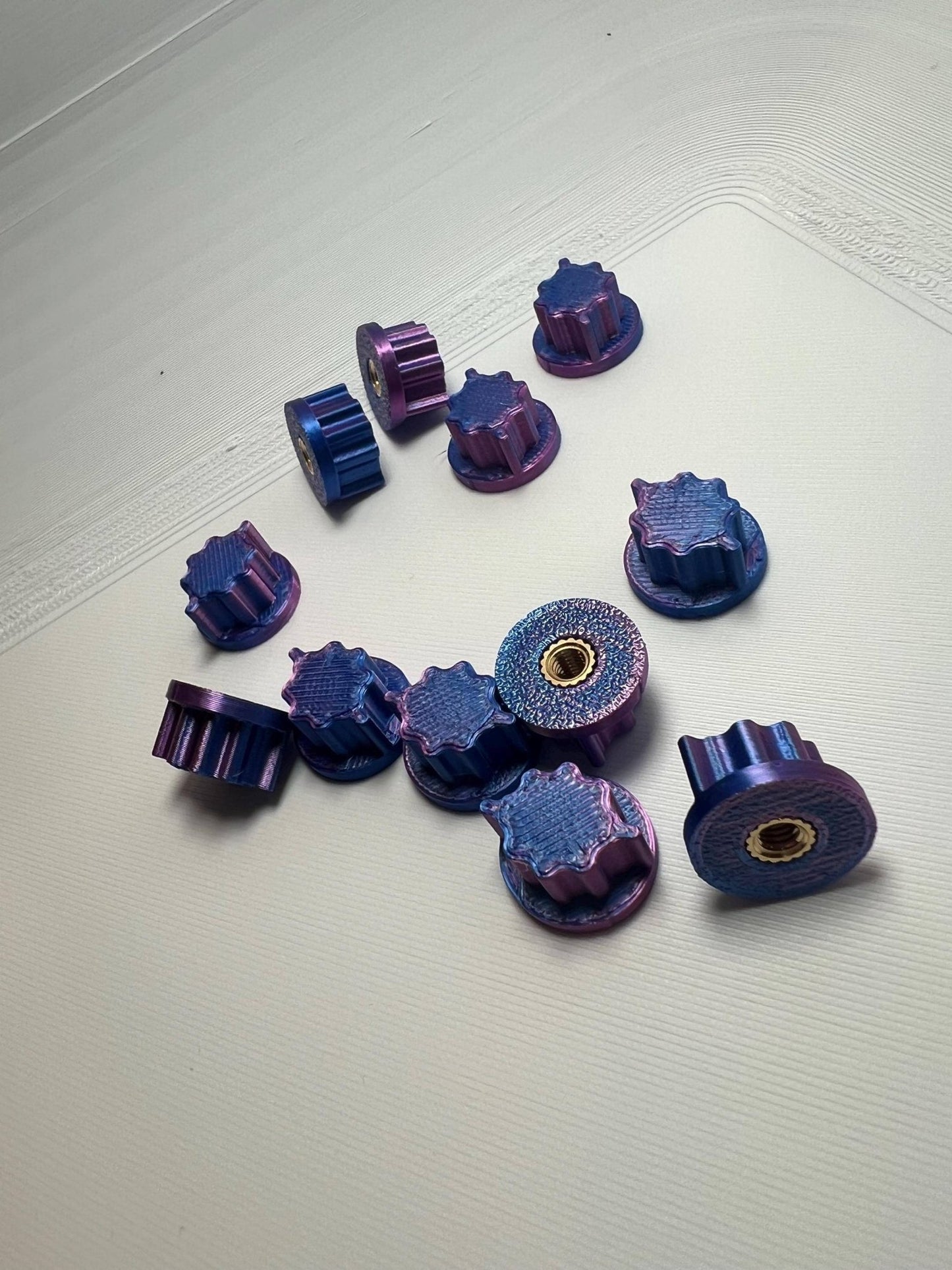 SCX24 1/24 Scale RC Body Mount Thumbscrews: No more Body Clips!! 3D Printed(12 Pack, USA Made) - ZS3DPrintZ
