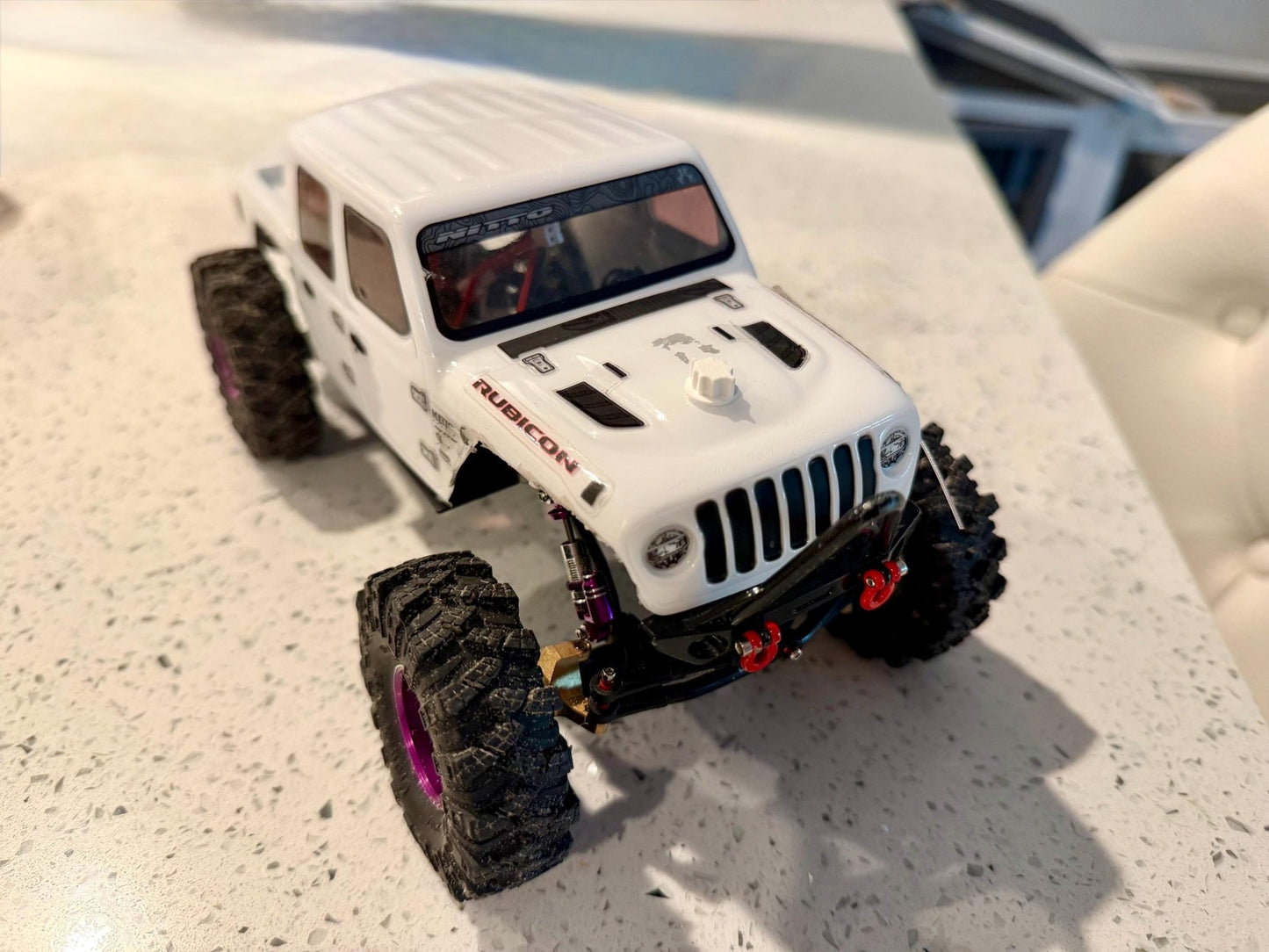 SCX24 1/24 Scale RC Body Mount Thumbscrews: No more Body Clips!! 3D Printed(12 Pack, USA Made) - ZS3DPrintZ